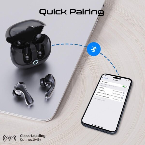 Promate Baton True Wireless Earbuds – ANC, 40H - Image 4