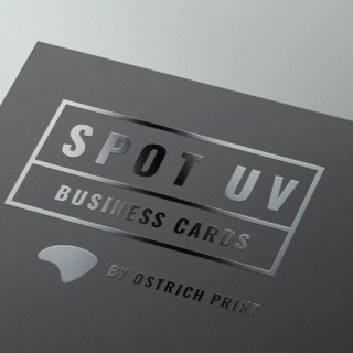 Spot UV Business Cards 400 GSM – 500 PCs, 2 Sides - Ahsa Flow