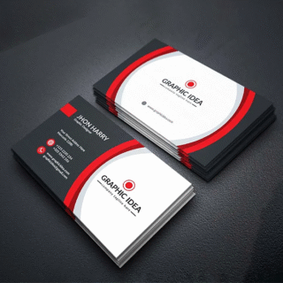 1000 Business Cards – 400gsm, Double-Sided, Free Design - Ahsa Flow